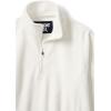 Lands’ End Anyweather Fleece Quarter Zip Pullover(Ivory)
