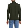 Lands’ End Bedford Rib Quarter Zip Pullover Sweater(Havana Brown)