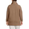 Lands’ End Boucle Fleece Coat(Honey Beige)