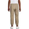 Lands’ End Boys Iron Knee Pull On Pattern Stretch Woven Jogger(Light Beige)