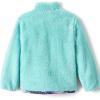 Lands’ End Boys Reversible Fleece Puffer Jacket(Blue Galaxy Cosmos)