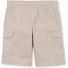 Lands’ End Boys Stretch Canvas Utility Cargo Shorts(Sand Khaki)