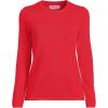 Lands’ End Cashmere Sweater(Compass Red)