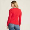 Lands’ End Cashmere Sweater(Compass Red)