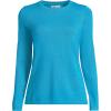 Lands’ End Cashmere Sweater(Cyan)