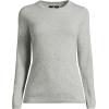 Lands’ End Cashmere Sweater(Gray/Black Donegal)