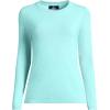 Lands’ End Cashmere Sweater(Pale Aqua Ice)