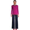 Lands’ End Cashmere Sweater(Plum fuchsia)
