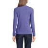 Lands’ End Cashmere Sweater(Rich Periwinkle Heather)