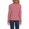 Lands’ End Cashmere Sweater(Rich Red/Ivory Breton)