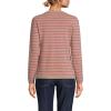 Lands’ End Cashmere Sweater(Vicuna Heather Rose Stripe)