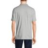 Lands’ End Essentials Men’s Long Sleeve All Day Comfort Polo Shirt – 100% Cotton Won’t Shrink Pill Fade(Gray Heather)