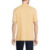 Lands’ End Essentials Men’s Long Sleeve All Day Comfort Polo Shirt – 100% Cotton Won’t Shrink Pill Fade(Maize)