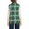 Lands’ End FeatherFree Insulated Vest(Light Emerald Plaid)