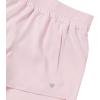 Lands’ End Girls Active Woven Shorts(Fairy Tale Pink)