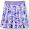 Lands’ End Girls Athletic Active Skort(Lilac Multi Tie Dye)