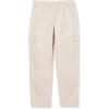 Lands’ End Girls Woven Pull On Utility Cargo Pants(Putty)