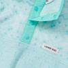 Lands’ End Kids Fleece Quarter Zip(Aqua Ice Snowflakes)