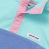 Lands’ End Kids Fleece Quarter Zip(Blue/Purple/Pink)