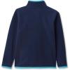 Lands’ End Kids Fleece Quarter Zip(Navy/Neon Camo)