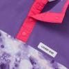 Lands’ End Kids Fleece Quarter Zip(Purple Glitter Galaxy)