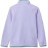 Lands’ End Kids Fleece Quarter Zip(Purple/Clear/Trellis)