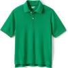 Lands’ End Kids School Uniform Polo – 100% Cotton Comfort That Lasts All Year, Easy-Care, Short Sleeve(Vibrant Clover)