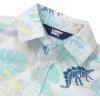 Lands’ End Kids Short Sleeve Poplin Camp Shirt(Dino Adventure)