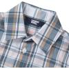 Lands’ End Kids Short Sleeve Poplin Camp Shirt(Everyday Plaid)