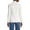 Lands’ End Lightweight Jersey Long Sleeve Turtleneck(Ivory)