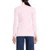 Lands’ End Lightweight Jersey Long Sleeve Turtleneck(Pink Fog)