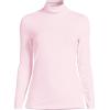 Lands’ End Lightweight Jersey Long Sleeve Turtleneck(Pink Fog)