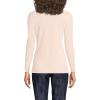 Lands’ End Lightweight Jersey Long Sleeve Turtleneck(Pink Opal)