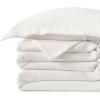 Lands’ End Matelasse Coverlet White King(Ivory)