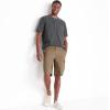 Lands’ End Men’s 10.5″ Traditional Fit Stretch Knockabout Cargo Shorts(Antique Bronze)