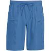 Lands’ End Men’s 9 Inch Packable Cargo Swim Shorts(Mariner Blue)