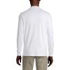 Lands’ End Men’s American-Grown Supima Cotton Mock Turtleneck Shirt(White)