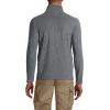 Lands’ End Men’s Anyweather Fleece Quarter Zip Pullover(Dark Charcoal Heather)