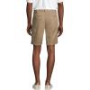 Lands’ End Men’s Big 9″ Traditional Fit No Iron Chino Shorts(Khaki)