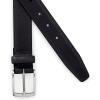 Lands’ End Men’s Classic Leather Chino Belt(Black)