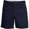 Lands’ End Men’s Comfort Waist 6″ No Iron Chino Shorts(Radiant Navy)