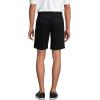 Lands’ End Men’s Comfort Waist 9″ No Iron Chino Shorts(Black)