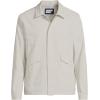 Lands’ End Men’s Crinkle Jacket(Light Stone)