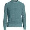 Lands’ End Men’s Drifter Cotton Crewneck Sweater(Tourmaline)