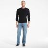 Lands’ End Men’s Fine Gauge Cashmere Sweater(Black)