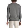 Lands’ End Men’s Fine Gauge Cashmere V-Neck Sweater(Charcoal Heather)