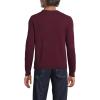 Lands’ End Men’s Fine Gauge Cashmere V-Neck Sweater(Lush Burgundy)