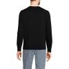 Lands’ End Men’s Fine Gauge Cotton Cardigan(Black)