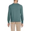 Lands’ End Men’s Fine Gauge Cotton Crew Neck Sweater(Tourmaline)