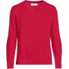Lands’ End Men’s Fine Gauge Cotton V Neck Sweater(Vibrant Red)